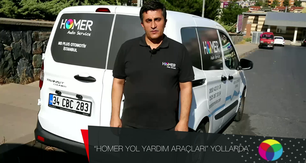 “HOMER YOL YARDIM ARAÇLARI” YOLLARDA