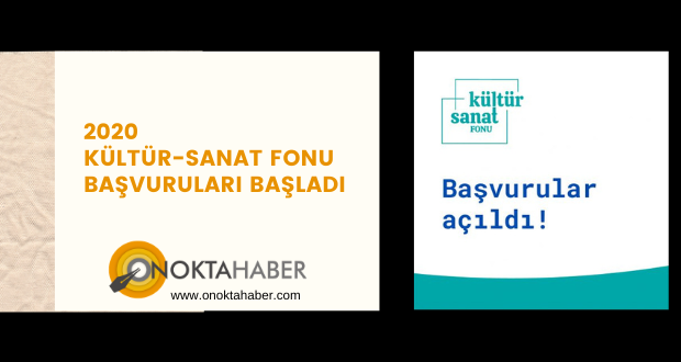 2020 KÜLTÜR-SANAT FONU BAŞVURULARI BAŞLADI