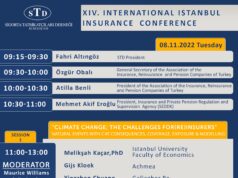 14. Uluslararası İstanbul Sigortacılık Konferansı’nın program detayları belli oldu