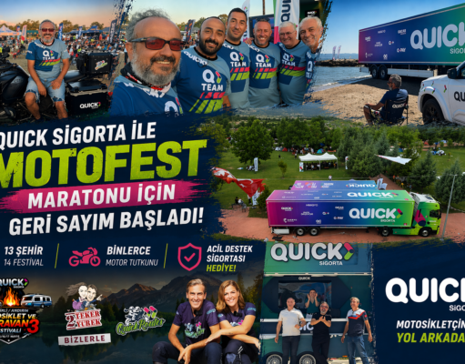 QUİCK SİGORTA’DAN MOTOFEST MARATONU: 13 ŞEHİRDE 14 FESTİVAL