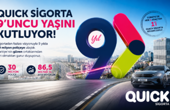 Quick Sigorta 9’uncu Yaşını Kutluyor: 30 Milyon Poliçelik Güven Hikâyesi